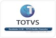 TOTVS Gestão Financeira - Novidades 11.50