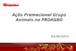 Grupo Animais promove ação na Proagro