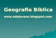 Geografia biblica