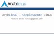 Arch Linux â€“ Simplesmente Linux