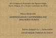 Apresentação Gema Galgani Esmeraldo  CBA-Agroecologia 2013
