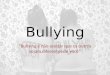 Bullying apresentação