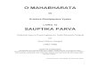O mahabharata 10 sauptika parva em português