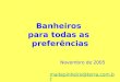 PREFERENCIAS DE BANHEIROS