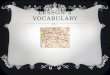 Lesson 3 vocabulary