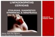 Linfadenopatias cervicais na infância