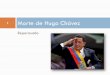 Morte de Hugo Chávez