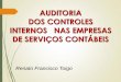Palestra - Tema: Auditoria nos Controles Internos das Empresas de Serviços