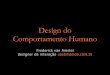 Design do Comportamento Humano