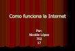 Como Funciona Lal Internet Nicolas Lopez