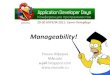 Manageability - ADD-2011