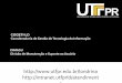 Semana de Planejamento 2011 - Departamento de Ensino UTFPR Londrina