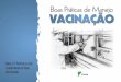 Boas práticas de manejo na Vacinação