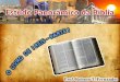 49   Estudo Panorâmico da Bíblia (I Reis - Parte 1)