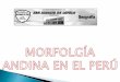 Morfologia Andina En El Perú