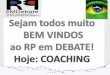 Palestra sobre Coaching RP em Debate, realizada na Universidade Federal de Goiás