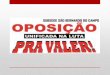 Candidatos da Chapa Oposição Pra Valer