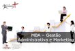 MBA - Gestão Administrativa e Marketing - Pós Educa+ EAD