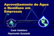 Uso de água e resíduos em empresas - Treinamento criado para SEBRAE-RJ