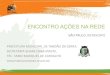 Prefeitura Municipal de Taboão da Serra - I Encontro Ações da Rede