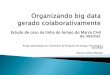 Organizando big data gerado colaborativamente: Estudo de caso da construção da linha do tempo do Marco Civil da Internet