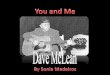 You and me   dave mc lean