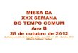 Xxx tc   b - dia 28.10.2012 - missa - slide para site da paróquia