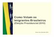 Digaai-Como Votam os Imigrantes Brasileiros - Elei§£o Presidencial 2010
