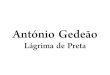 António Gedeão - Vida e Obra