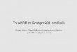 CouchDB vs PostgreSQL no Rails