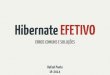 Hibernate efetivo (IA-2014 / Disturbing the Mind)