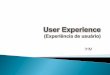 User experience - conceito e aplicação em dispositivos móveis (smartphones)