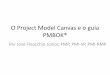 O project model canvas e o guia pmbok