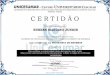 SUPERIOR DE TECNOLOGIA EM ANÁLISE E DESENVOLVIMENTO DE SISTEMAS com certificação em PROJETISTA DE SISTEMAS
