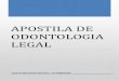 APOSTILA DE ODONTOLOGIA LEGAL