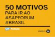 50 MOTIVOS PARA IR AO #SAPFORUM #BRASIL - Varejo