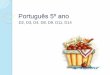 Português 5º ano.fase 2
