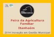 Feira de Agricultura familiar em Itanhaém