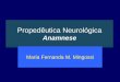 Anamnese neurológica