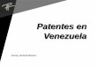Patentes Científicas en Venezuela