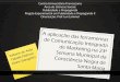 Projeto Experimental em PP II - A aplicação das ferramentas de comunicação integrada de marketing  na 23ª Semana Municipal da Consciência Negra de Santa Maria