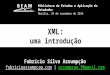 XML: uma introdução (UNESP, GPNTI, BEAM)