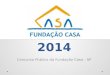Concurso da Fundação casa do Estado de São Paulo