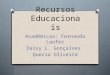 Slides recursos educacionais