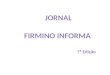 Jornal   firmino informa - 7ª edição
