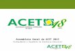 Apresentação Planejamento Estratégico da ACET 2013/2014