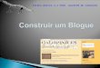 Construir Um Blogue