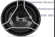 Subwoofer Bravox Endurance E2K 15 Polegadas 900w