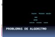 Problemas de algoritmo
