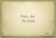 Cultura: Rusia